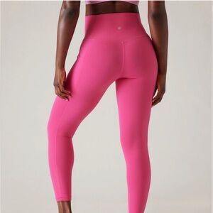 Athleta Salutation Stash Leggings, Medium Tall, Pink